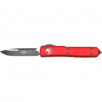 Автоматический складной нож Microtech Ultratech S/E, сталь CTS-204P, рукоять красный алюминий купить в Нальчике